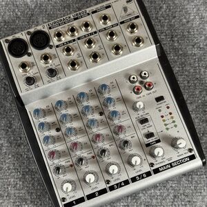 Behringer Eurorack UB802 Ultra-Low Noise 8-Input 2-Bus Mixer No Power Supply
